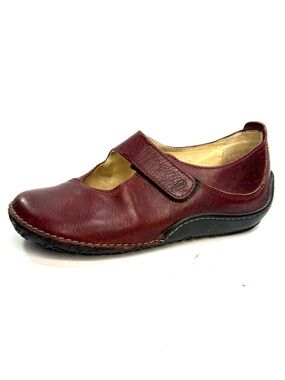 Wolky Burgundy Mary Jane Loafers | 39